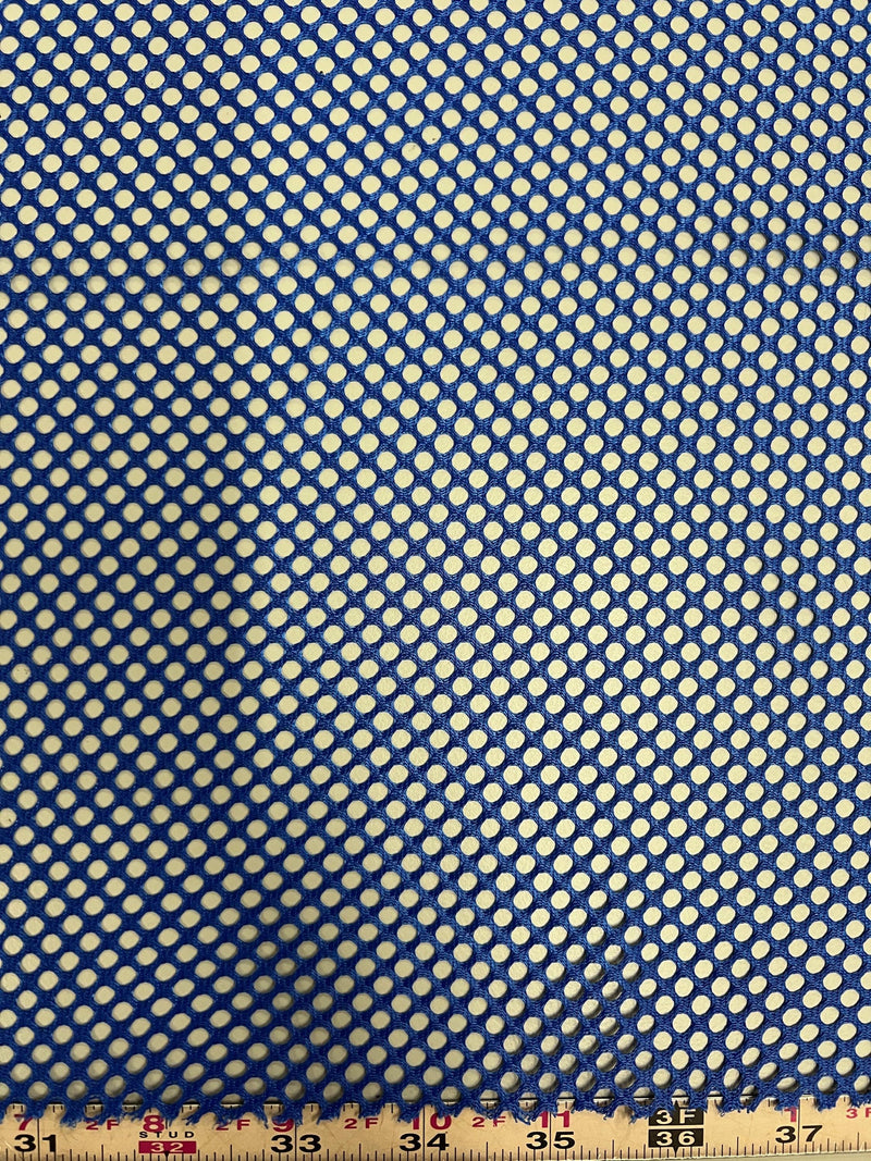 Mallory ROYAL BLUE Polyester King Mesh Knit Fabric by the Yard - 10111