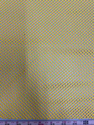 Mallory YELLOW GOLD Polyester King Mesh Knit Fabric by the Yard - 10111