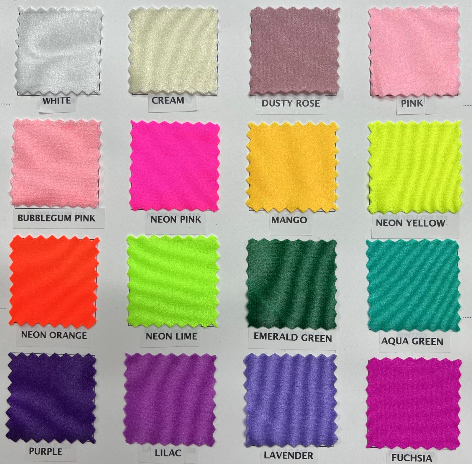 Elle Nylon Spandex Stretch Shiny Tricot Medium Weight Fabric for Apparel, Swimwear, Activewear, Sportswear, Costumes, Crafts