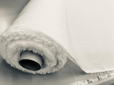 Jolene OFF WHITE Polyester Two-Tone Chiffon Fabric by the Yard - 10135