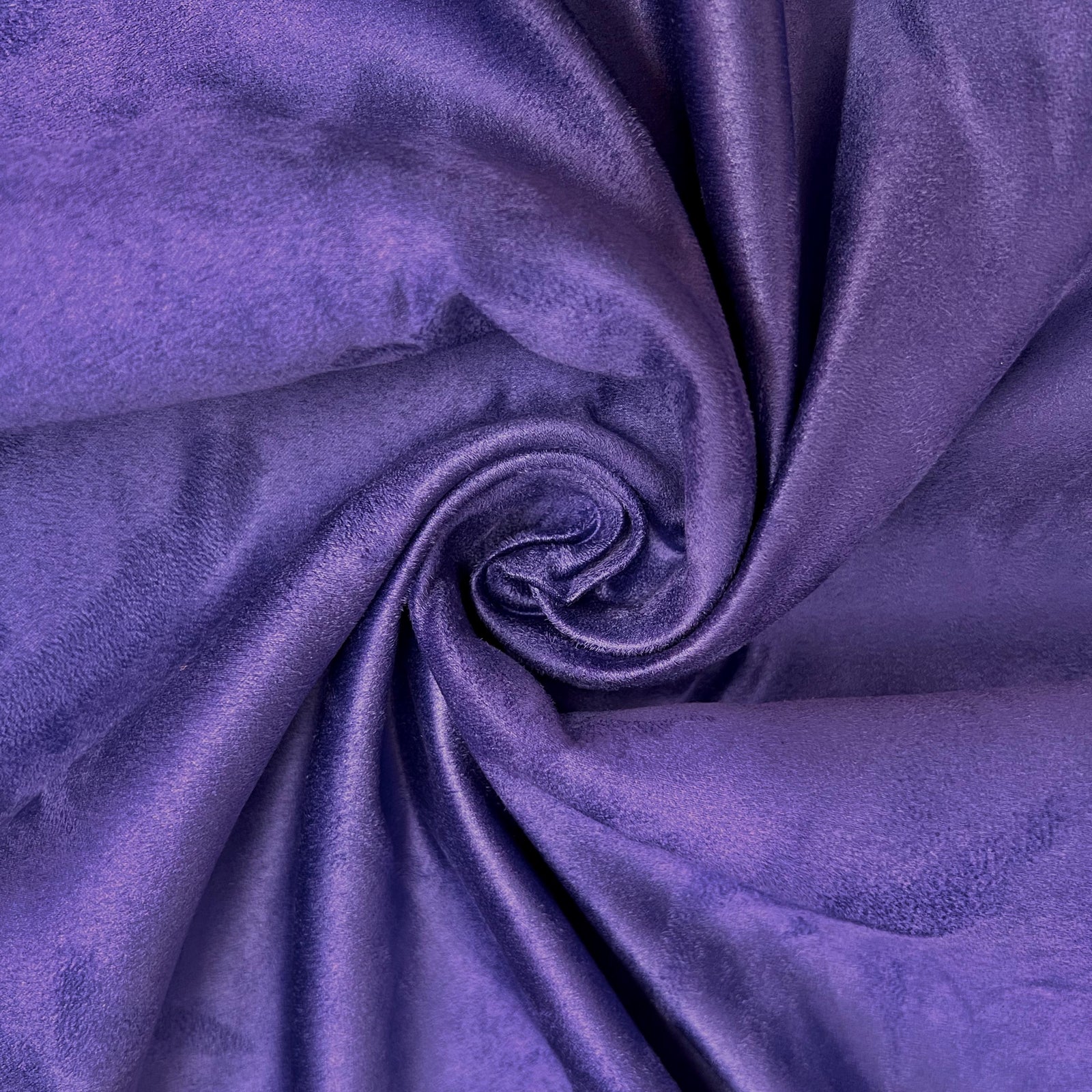 Giana PURPLE Faux Suede Polyester Microsuede Fabric by the Yard - 10223