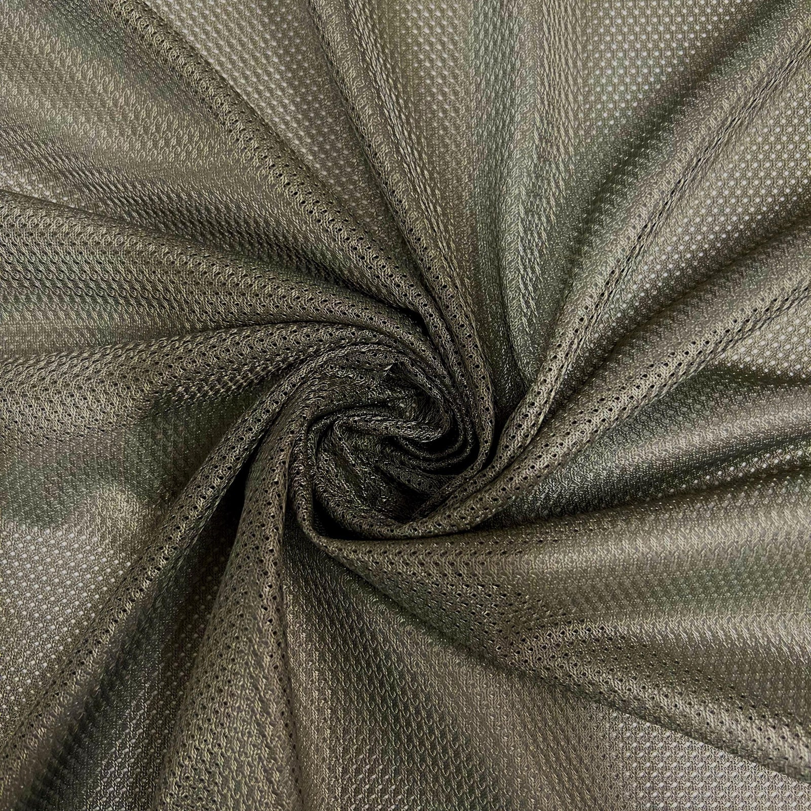 Brylee GREY Polyester Micro Mesh Jersey Sports Mesh Knit Fabric by the Yard