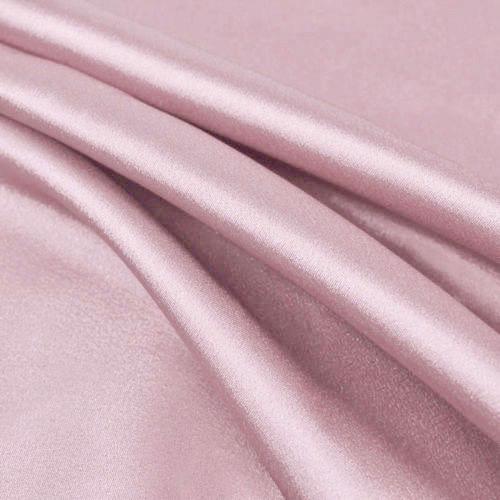 Payton DUSTY PINK Faux Silk Minimal Stretch Charmeuse Satin Fabric