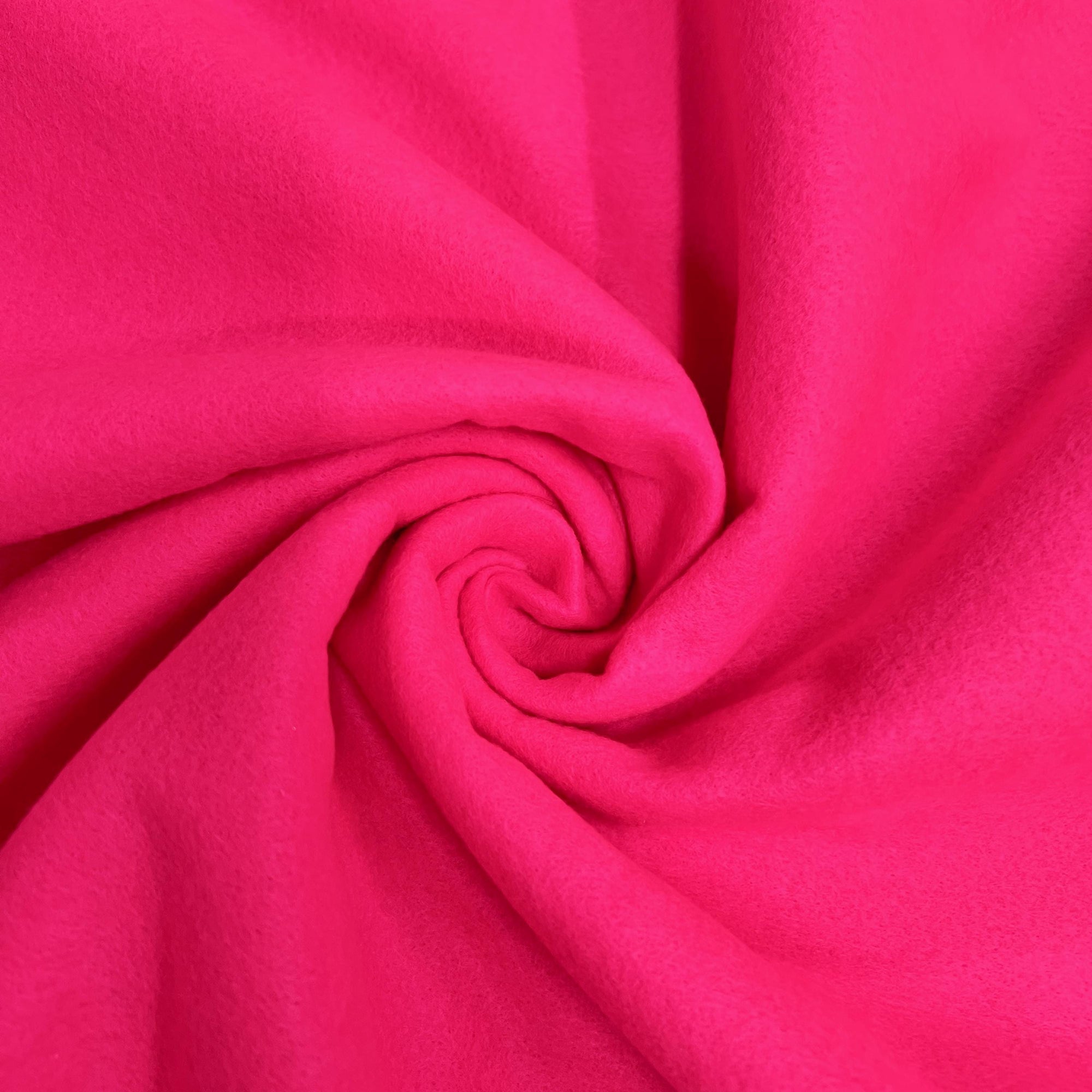 Abby NEON PINK 72" Acrylic Felt Fabric by the Yard - 10030