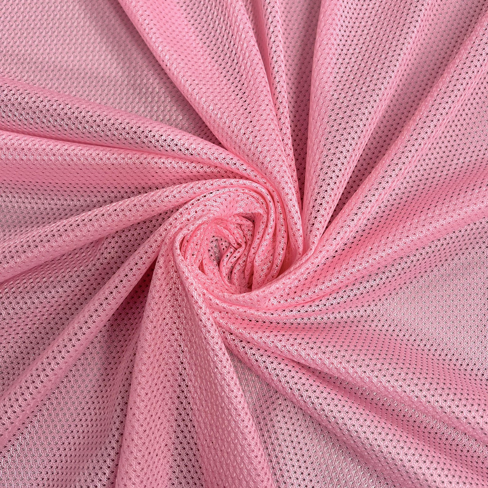 Brylee PINK Polyester Micro Mesh Jersey Sports Mesh Knit Fabric by the Yard