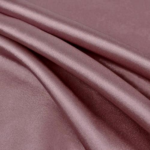 Payton MAUVE Faux Silk Minimal Stretch Charmeuse Satin Fabric