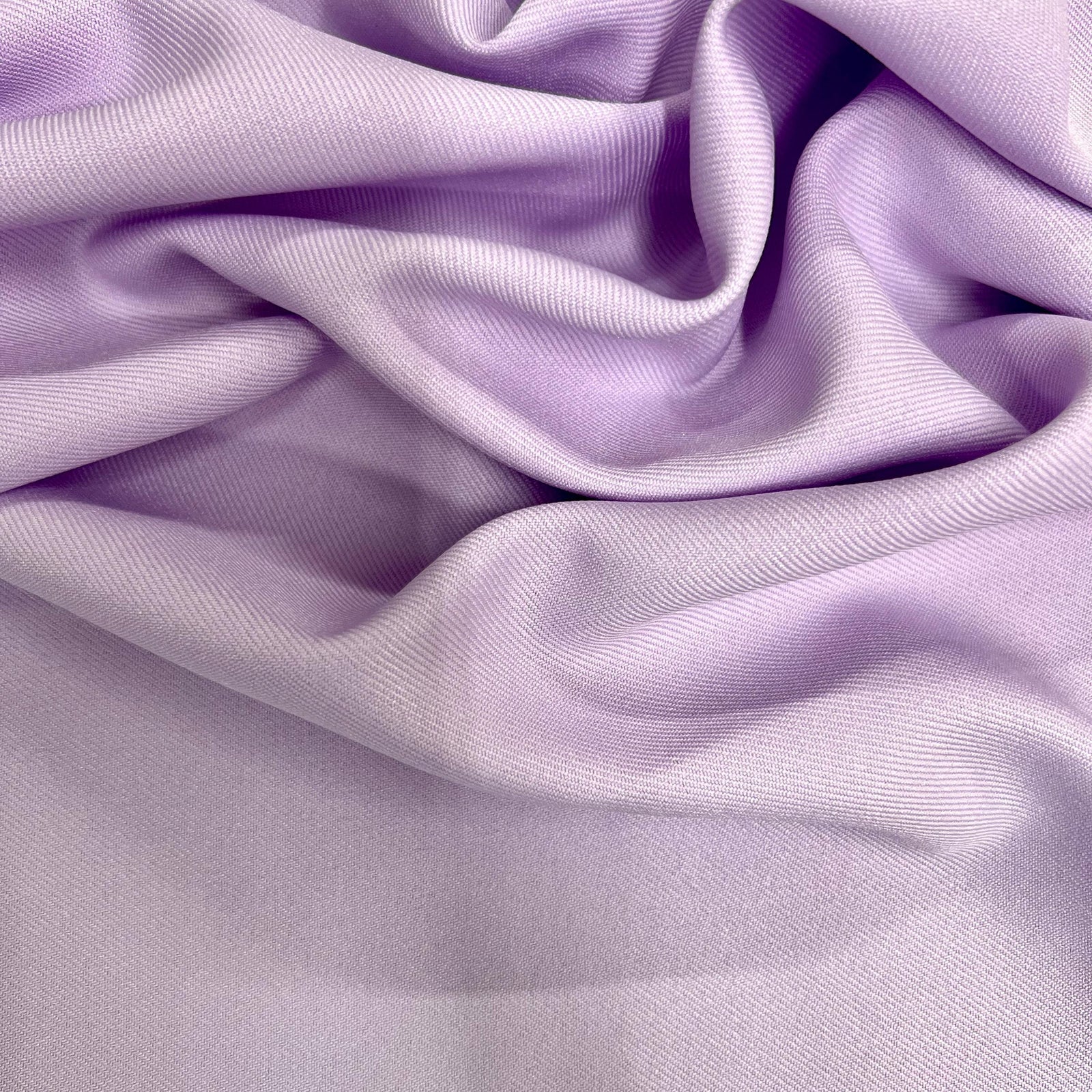 Delaney LILAC Polyester Gabardine Fabric by the Yard for Suits, Overcoats, Trousers/Slacks, Uniforms