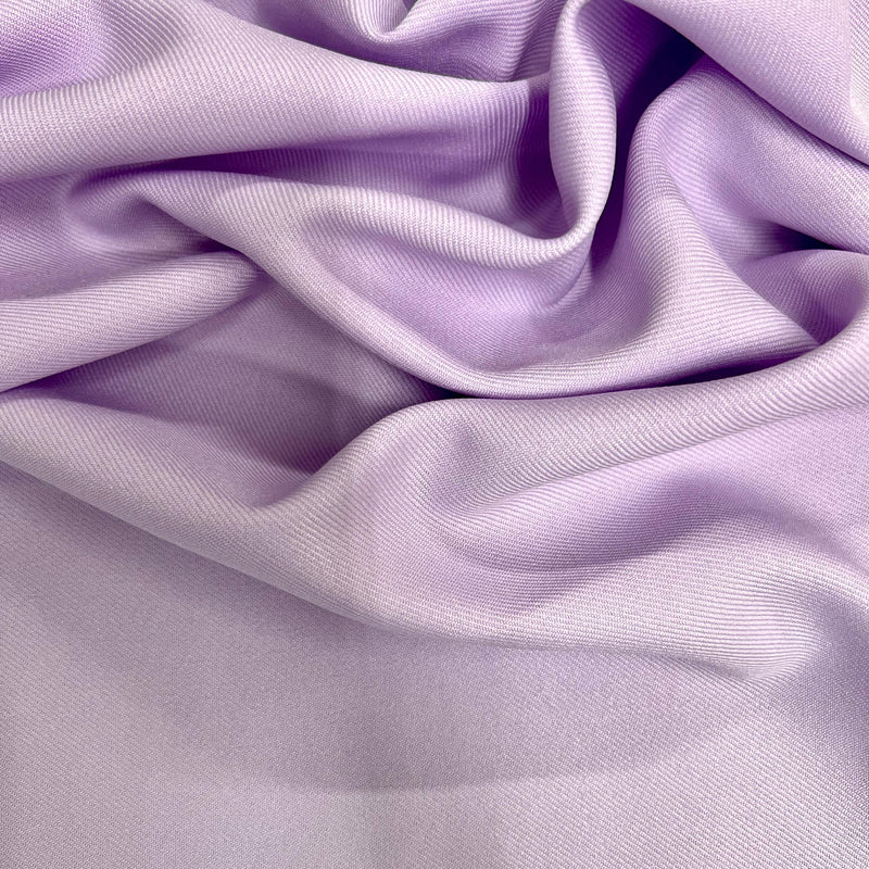Delaney LILAC Polyester Gabardine Fabric by the Yard for Suits, Overcoats, Trousers/Slacks, Uniforms