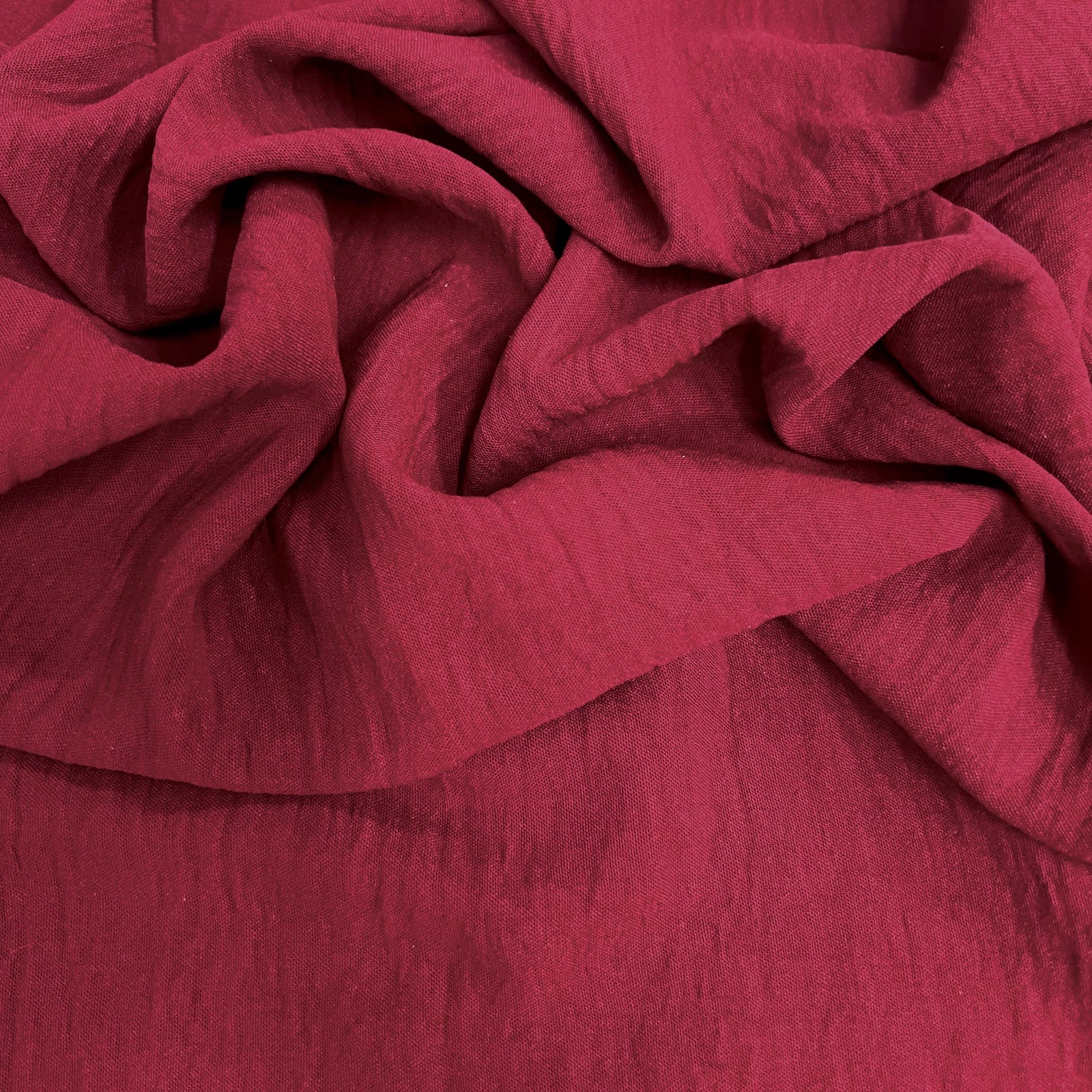 Sophia BURGUNDY Air Flow Polyester Fabric for Dresses, Tops, Bottoms, Shawl, Scarf, Costumes, Crafts