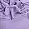 Chey LAVENDER Stretch Crepe Scuba Techno Knit Polyester Spandex Fabric for Bows, Top Knots, Head Wraps, Clothes, Costumes, Crafts