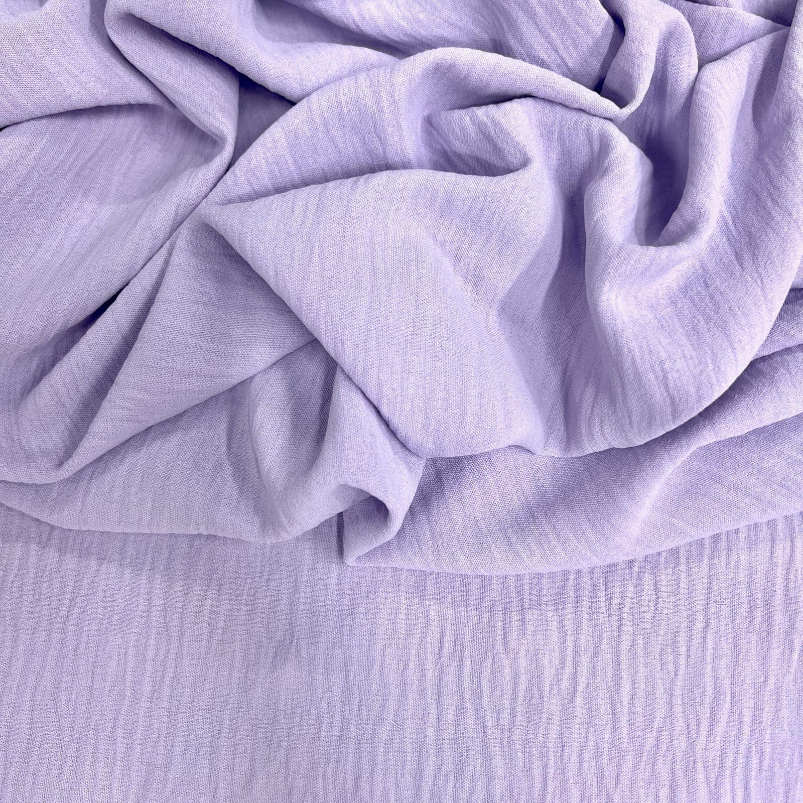 Sophia LAVENDER Air Flow Polyester Fabric for Dresses, Tops, Bottoms, Shawl, Scarf, Costumes, Crafts