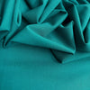 Chey TEAL Stretch Crepe Scuba Techno Knit Polyester Spandex Fabric for Bows, Top Knots, Head Wraps, Clothes, Costumes, Crafts