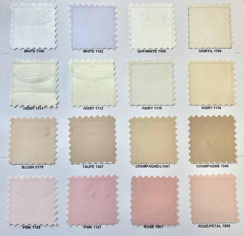 Audrey Polyester Dull Satin | Matte Satin Fabric for Gowns, Dresses, Skirts, Curtains, Costumes, Home Decor, Crafts, etc.