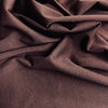 Chey BROWN Stretch Crepe Scuba Techno Knit Polyester Spandex Fabric for Bows, Top Knots, Head Wraps, Clothes, Costumes, Crafts