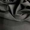 Chey CHARCOAL GREY Stretch Crepe Scuba Techno Knit Polyester Spandex Fabric for Bows, Top Knots, Head Wraps, Clothes, Costumes, Crafts