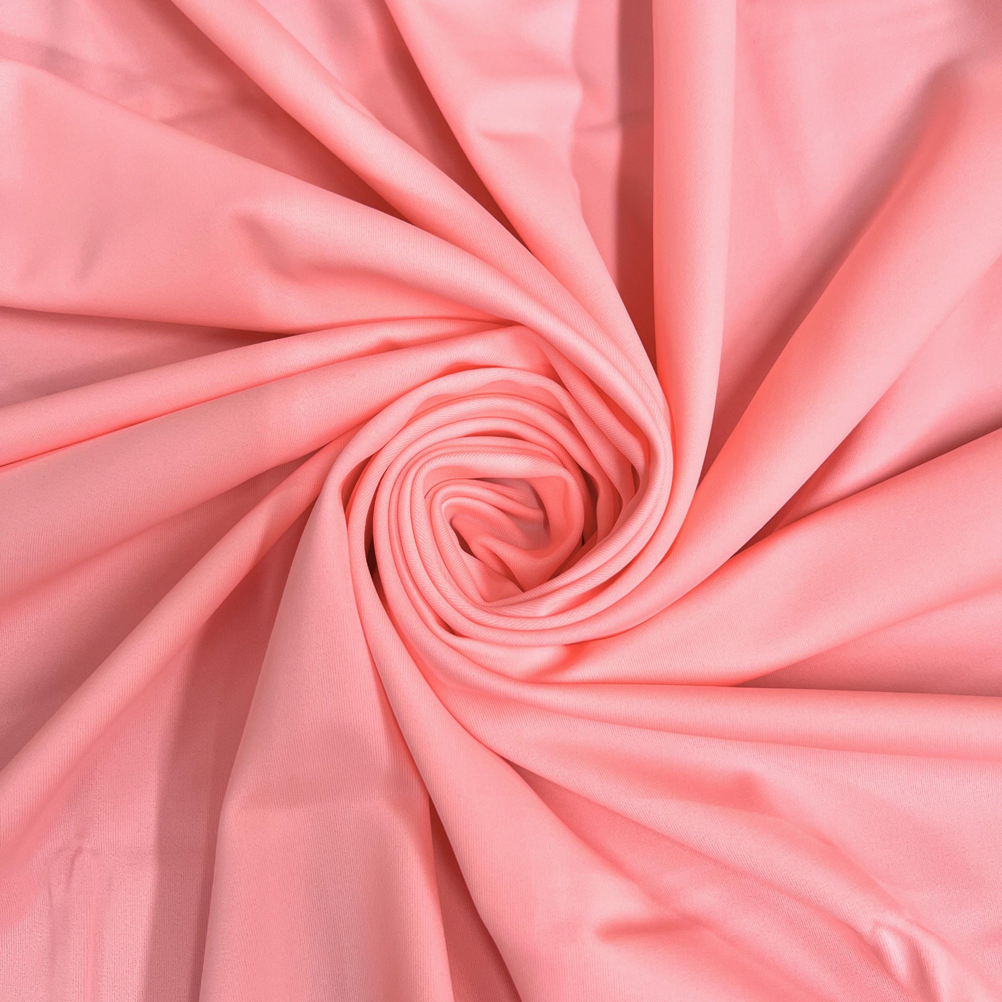 Giselle BUBBLEGUM PINK Nylon Spandex Stretch Matte Tricot Medium Weight Fabric for Apparel, Swimwear, Activewear, Sportswear, Costumes