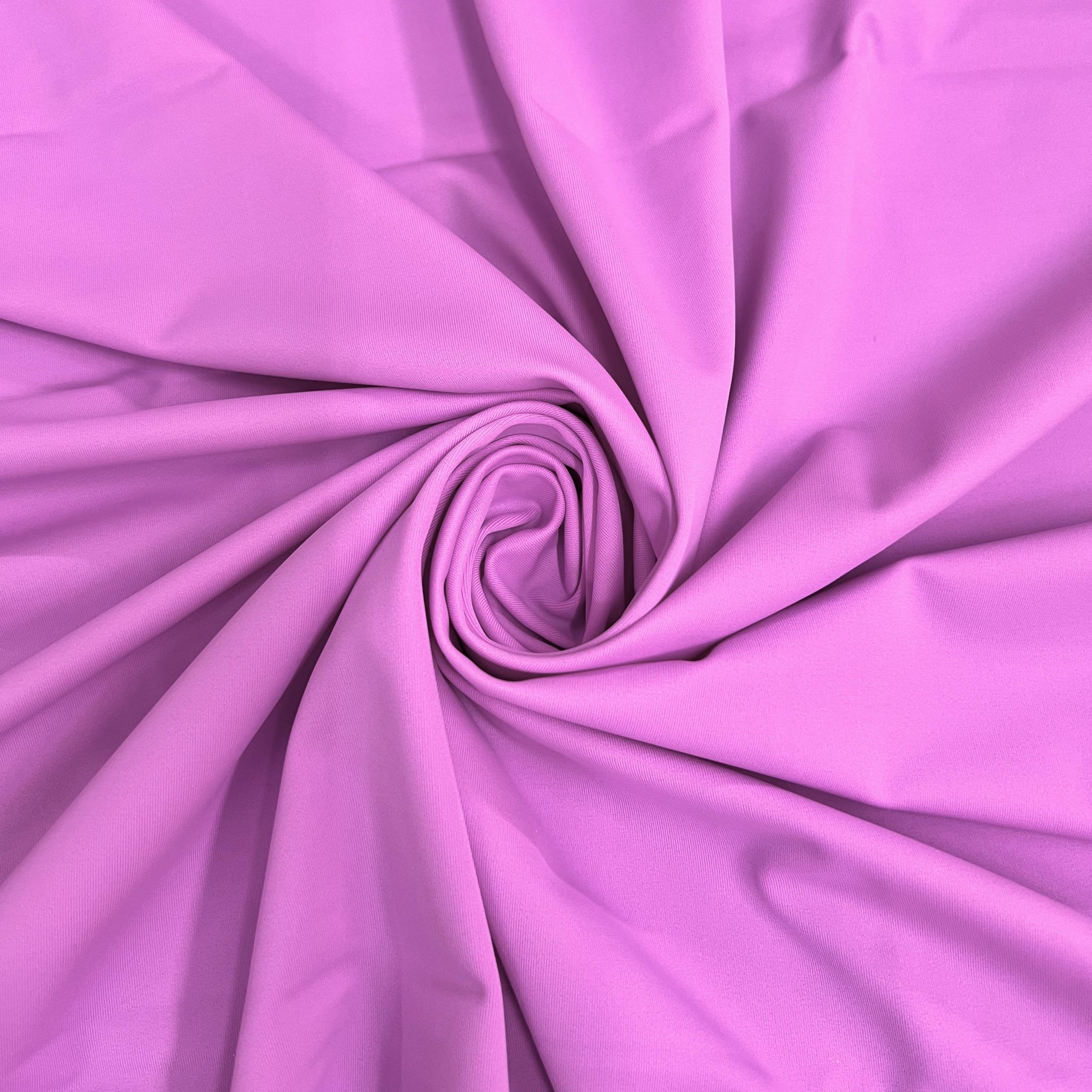 Giselle LILAC Nylon Spandex Stretch Matte Tricot Medium Weight Fabric for Apparel, Swimwear, Activewear, Sportswear, Costumes, Crafts