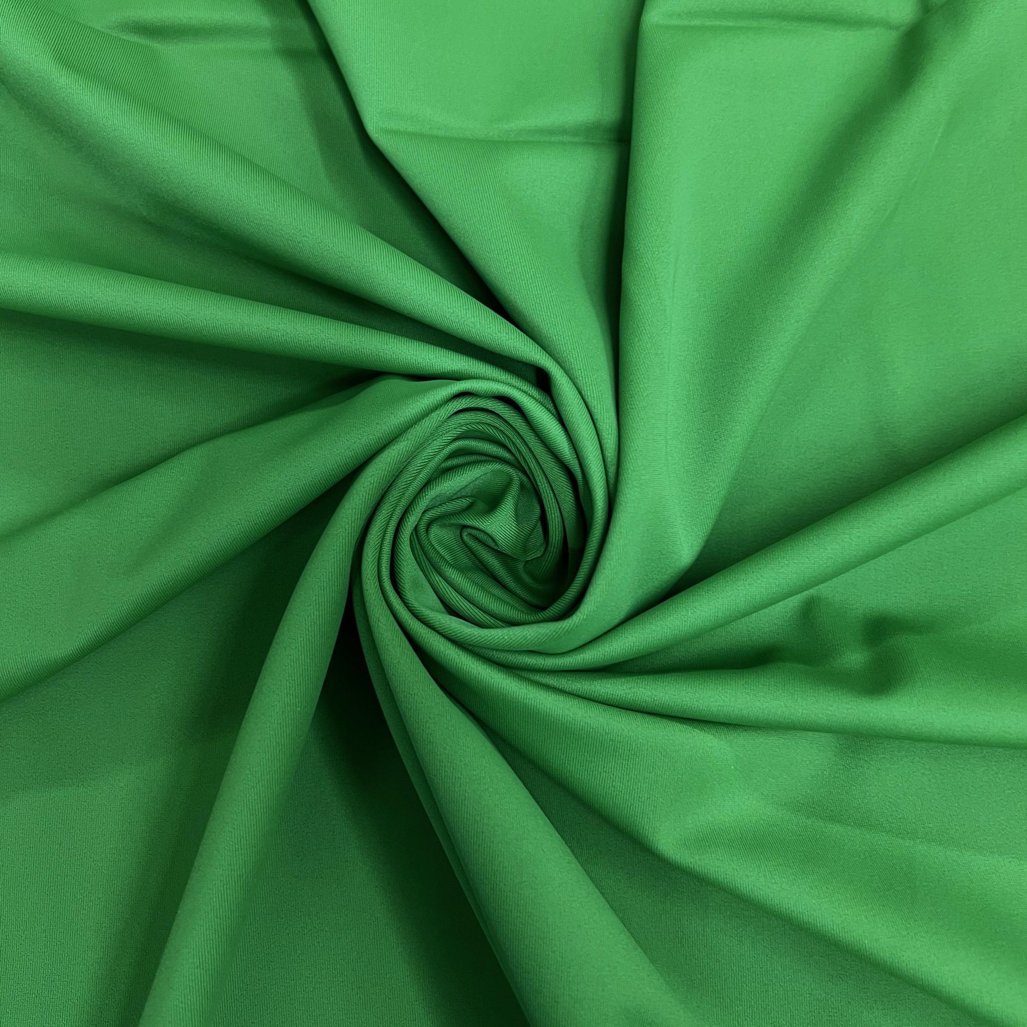 Giselle KELLY GREEN Nylon Spandex Stretch Matte Tricot Medium Weight Fabric for Apparel, Swimwear, Activewear, Sportswear, Costumes, Crafts