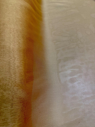Jolene GOLD DARK GOLD Polyester Two-Tone Chiffon Fabric by the Yard