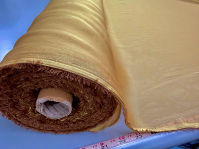 Jolene GOLD DARK GOLD Polyester Two-Tone Chiffon Fabric by the Yard