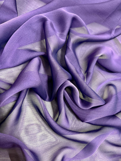 Jolene VIOLET Polyester Two-Tone Chiffon Fabric by the Yard - 10135