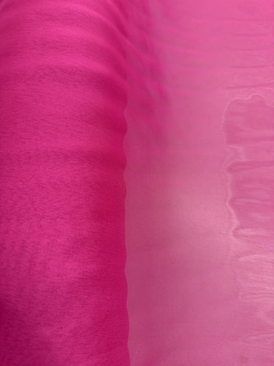 Jolene FUCHSIA Polyester Two-Tone Chiffon Fabric by the Yard - 10135