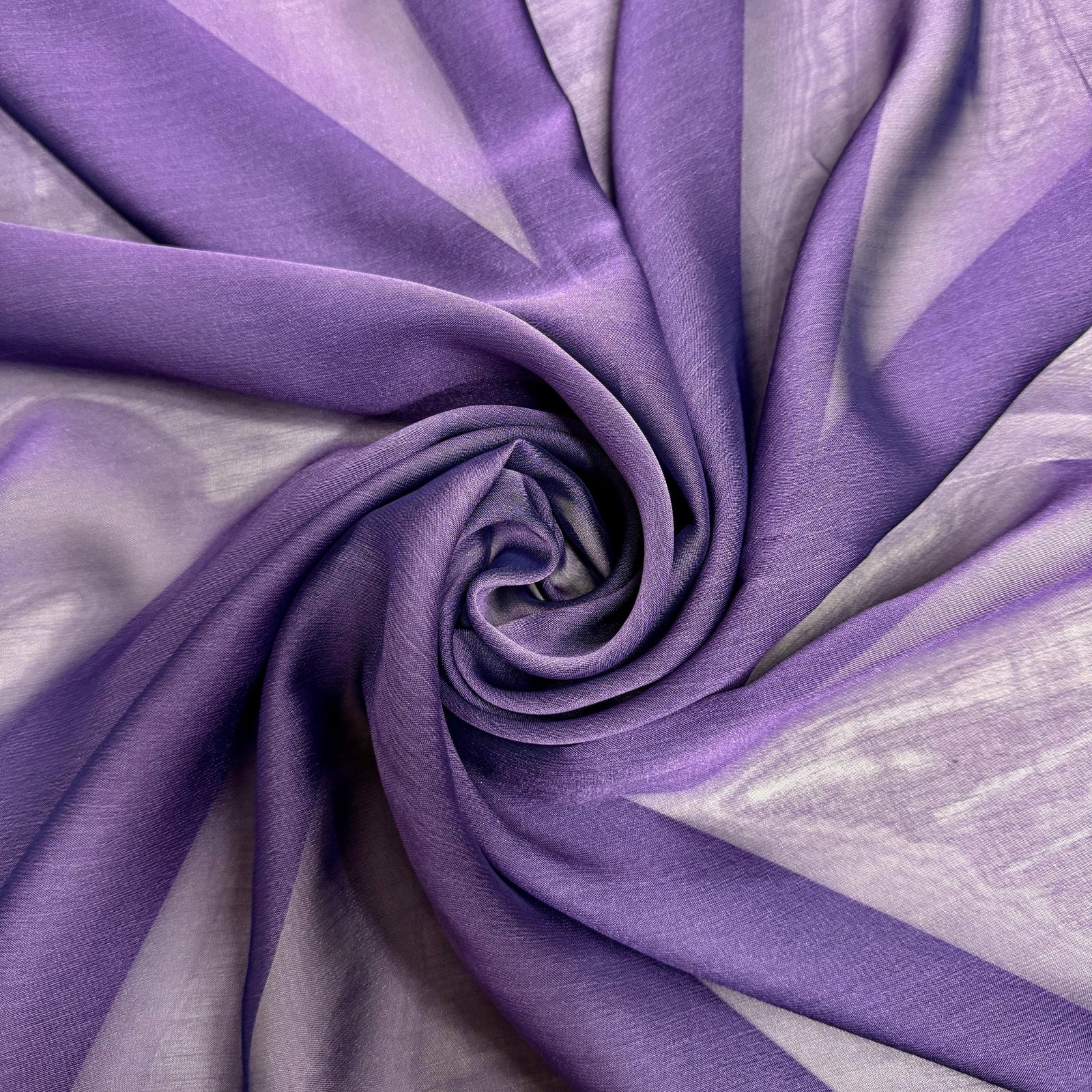 Jolene VIOLET Polyester Two-Tone Chiffon Fabric by the Yard - 10135