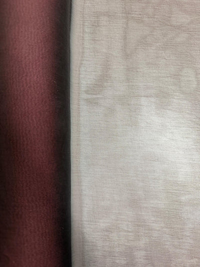 Jolene DARK BURGUNDY Polyester Two-Tone Chiffon Fabric by the Yard - 10135