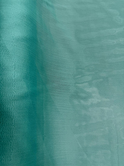 Jolene SEAFOAM AQUA Polyester Two-Tone Chiffon Fabric by the Yard - 10135