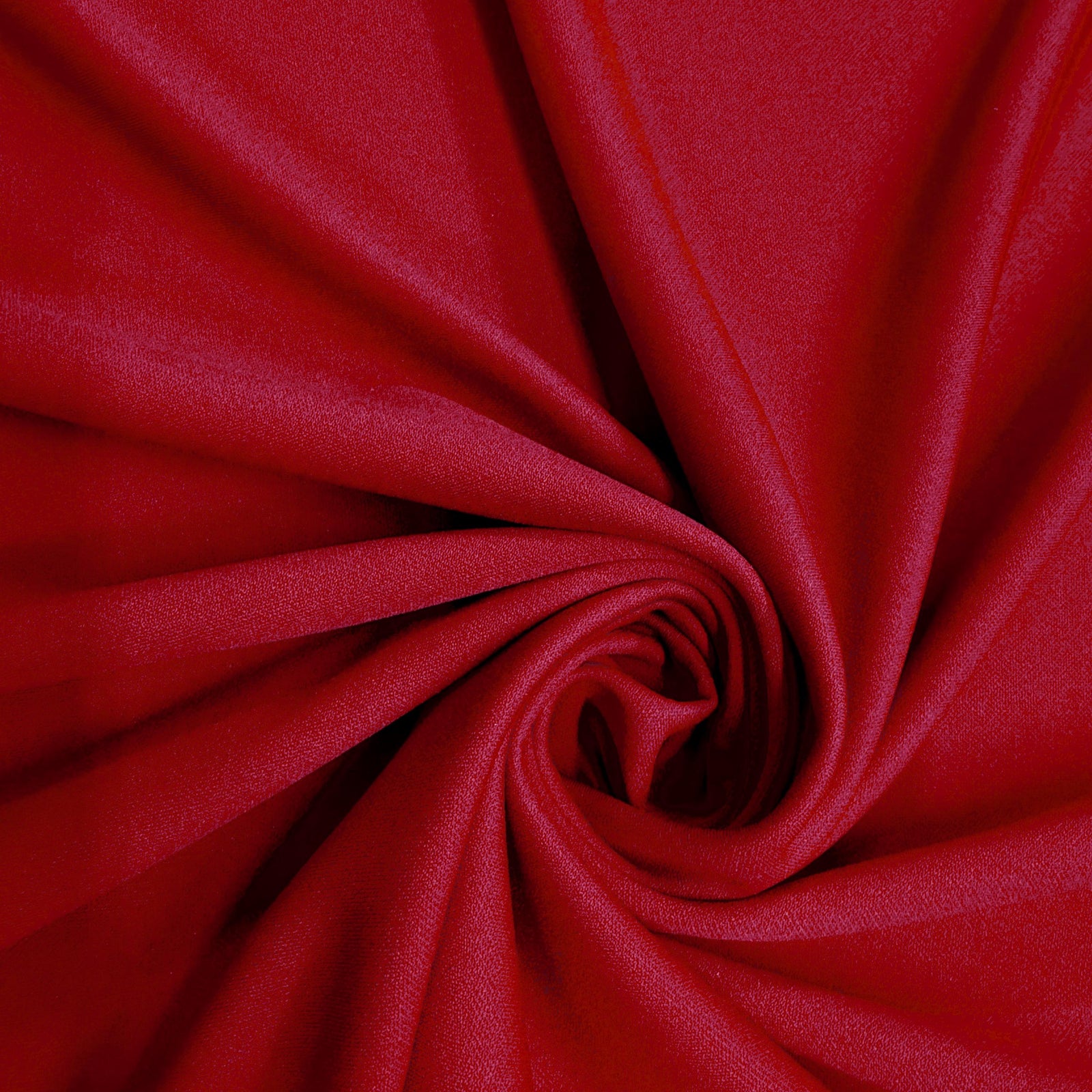 Evie RED Polyester (Not Neoprene) Scuba Double Knit Fabric by the Yard - 10021