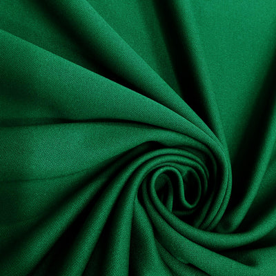 Evie EMERALD GREEN Polyester (Not Neoprene) Scuba Double Knit Fabric by the Yard - 10021