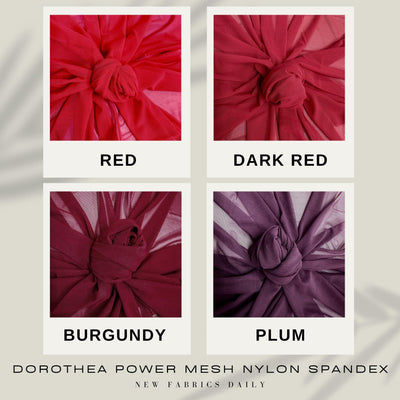 Dorothea POWER MESH Nylon Spandex Fabric by the Yard