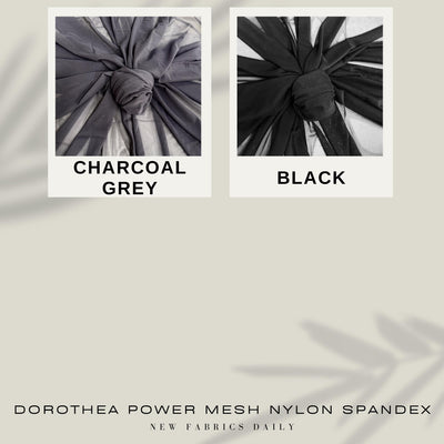 Dorothea POWER MESH Nylon Spandex Fabric by the Yard