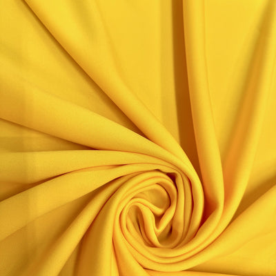 Evie MANGO Polyester (Not Neoprene) Scuba Double Knit Fabric by the Yard - 10021