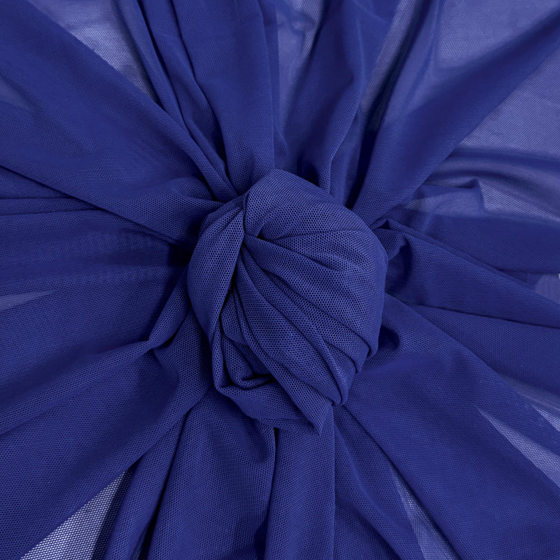 Dorothea DARK ROYAL BLUE Power Mesh Nylon Spandex Fabric by the Yard