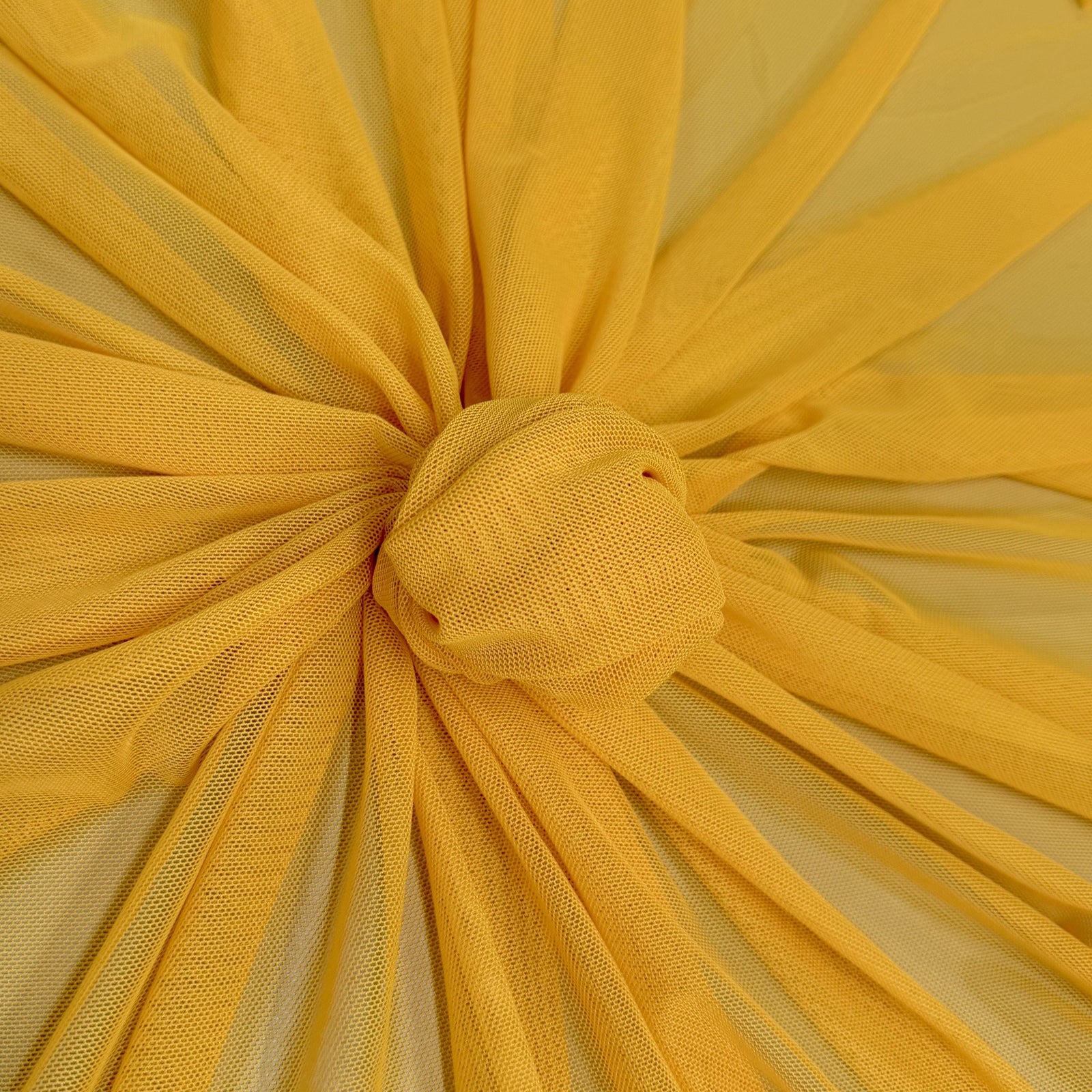 Dorothea MUSTARD YELLOW Power Mesh Nylon Spandex Fabric by the Yard