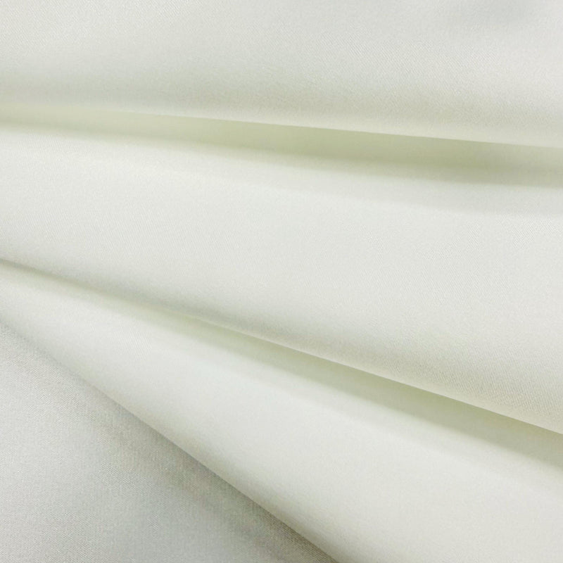 Audrey IVORY Polyester Dull Satin | Matte Satin Fabric for Gowns, Dresses, Skirts, Curtains, Costumes, Home Decor, Crafts, etc.