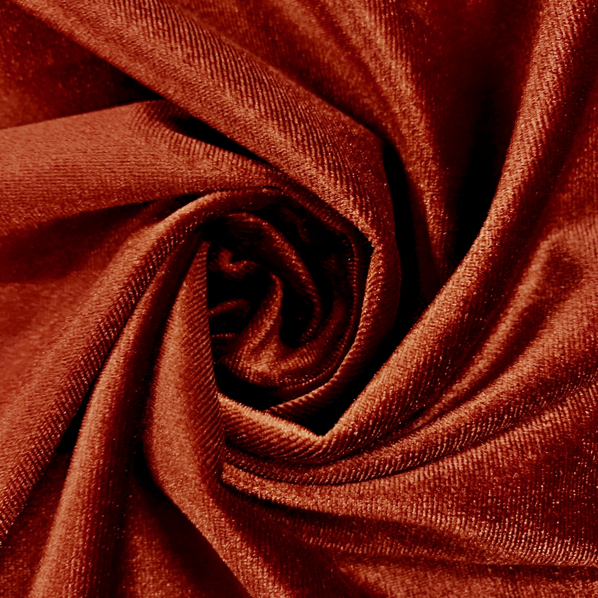 Princess DARK AMBER Polyester Stretch Velvet Fabric for Bows, Top Knots, Head Wraps, Scrunchies, Clothes, Costumes, Crafts