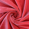 Princess DARK CORAL Polyester Stretch Velvet Fabric for Bows, Top Knots, Head Wraps, Scrunchies, Clothes, Costumes, Crafts