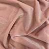 Princess DUSTY BLUSH Polyester Stretch Velvet Fabric for Bows, Top Knots, Head Wraps, Scrunchies, Clothes, Costumes, Crafts
