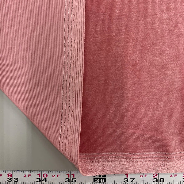 Dusty Pink Velvet Upholstery Fabric by the Yard - Dusty Pink Velvet Velvet