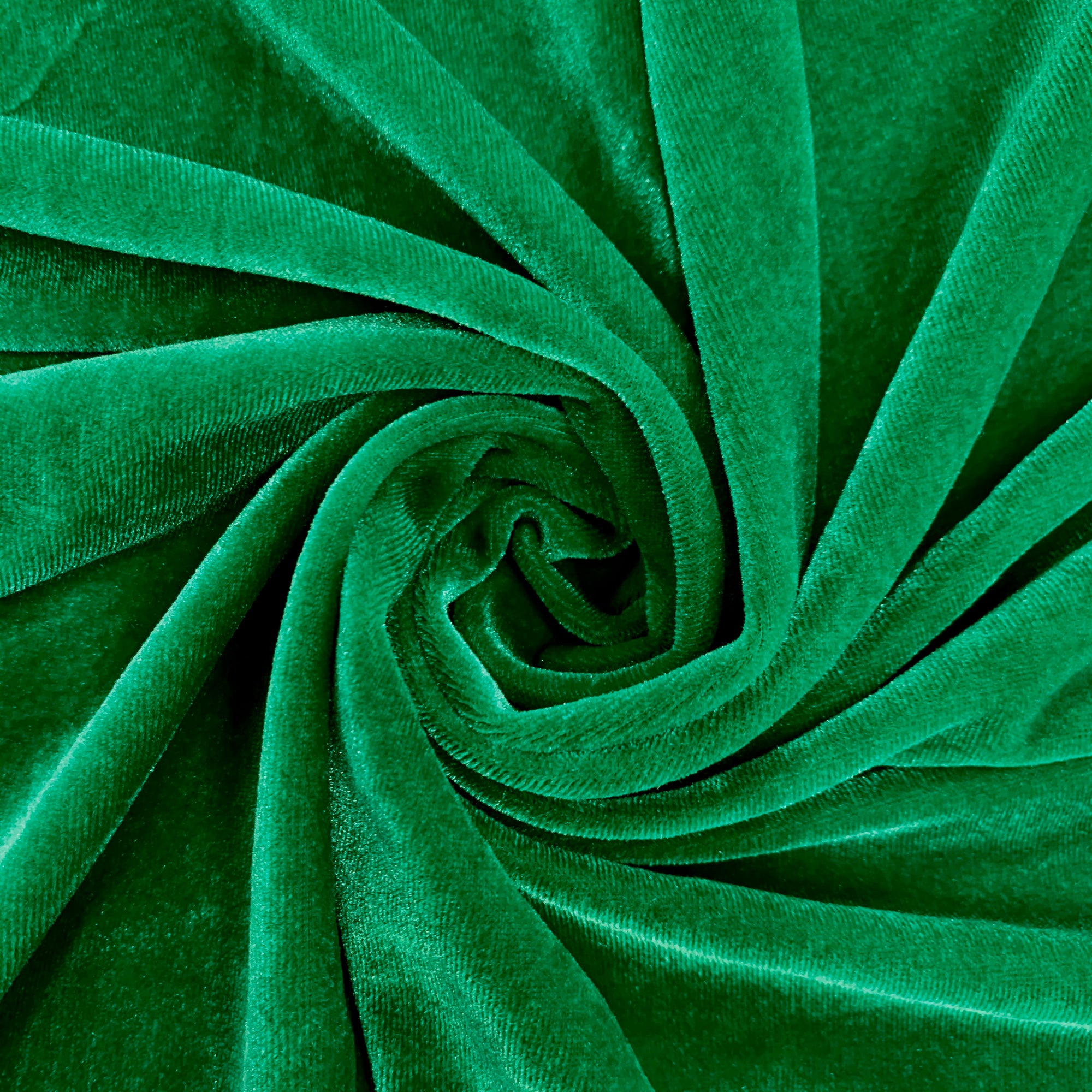 Princess GREEN Polyester Stretch Velvet Fabric for Bows, Top Knots, Head Wraps, Scrunchies, Clothes, Costumes, Crafts