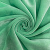 Princess MINT GREEN-B Polyester Stretch Velvet Fabric for Bows, Top Knots, Head Wraps, Scrunchies, Clothes, Costumes, Crafts
