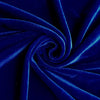 Princess ROYAL BLUE  Polyester Stretch Velvet Fabric for Bows, Top Knots, Head Wraps, Scrunchies, Clothes, Costumes, Crafts