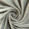 Princess LIGHT SILVER GREY Polyester Stretch Velvet Fabric for Bows, Top Knots, Head Wraps, Scrunchies, Clothes, Costumes, Crafts