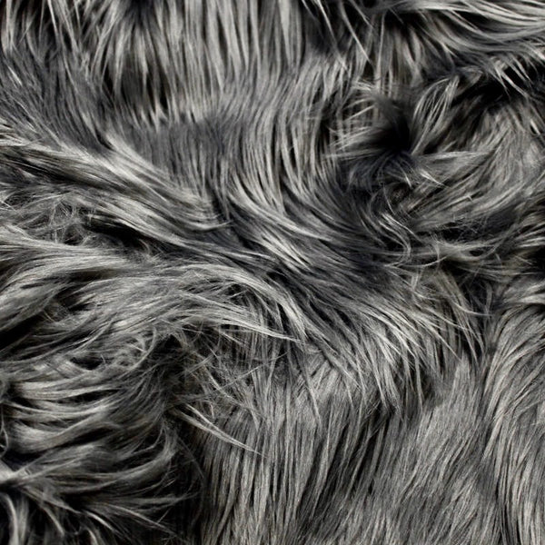 Eden WHITE Shaggy Long Pile Soft Faux Fur Fabric for Fursuit