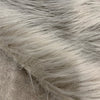 Eden LIGHT GREY Shaggy Long Pile Soft Faux Fur Fabric for Fursuit, Cosplay Costume, Photo Prop, Trim, Throw Pillow, Crafts