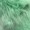 Eden MINT GREEN Shaggy Long Pile Soft Faux Fur Fabric for Fursuit, Cosplay Costume, Photo Prop, Trim, Throw Pillow, Crafts