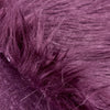 Eden PLUM Shaggy Long Pile Soft Faux Fur Fabric for Fursuit, Cosplay Costume, Photo Prop, Trim, Throw Pillow, Crafts