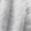 Eden WHITE Shaggy Long Pile Soft Faux Fur Fabric for Fursuit, Cosplay Costume, Photo Prop, Trim, Throw Pillow, Crafts